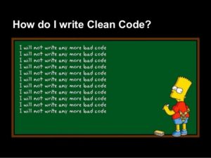 The importance of writing clean code