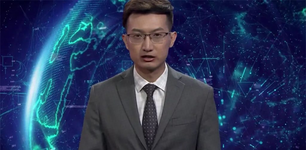 Arriva in Cina il primo presentatore virtuale basato su un'Intelligenza Artificiale che promette di aumentare la velocità e la qualità dei servizi giornalistici nel paese asiatico.