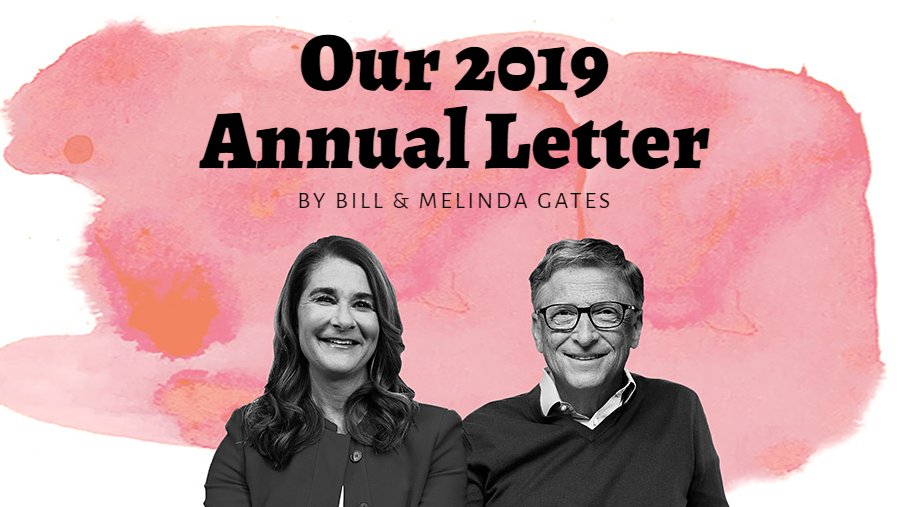 Bill Gates e sua moglie Melinda. Insieme rilasciano annualmente una lettera di previsioni "tecnologiche". Credits: hometowntv12.ca