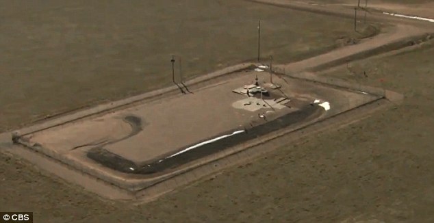 La base militare a Cheyenne. Credits: dailymail.co.uk