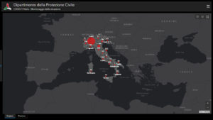 Mappa Coronavirus Protezione Civile Copertina