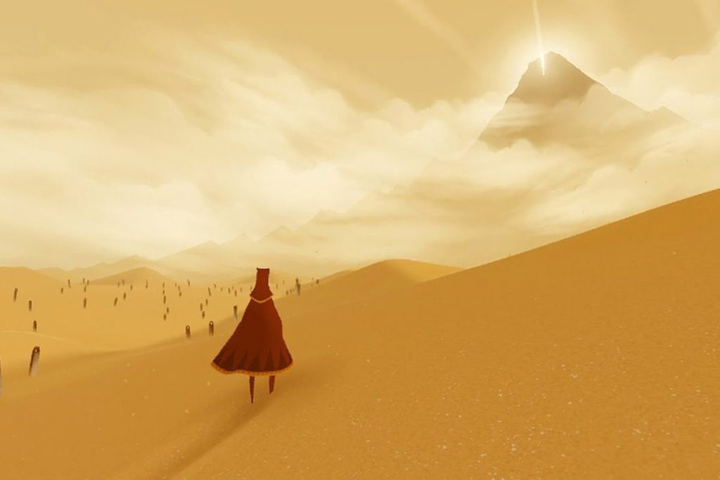 Il protagonista di Journey. Crediys: geekgamer.it