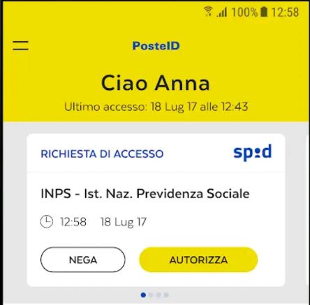phishing Poste Italiane SPID