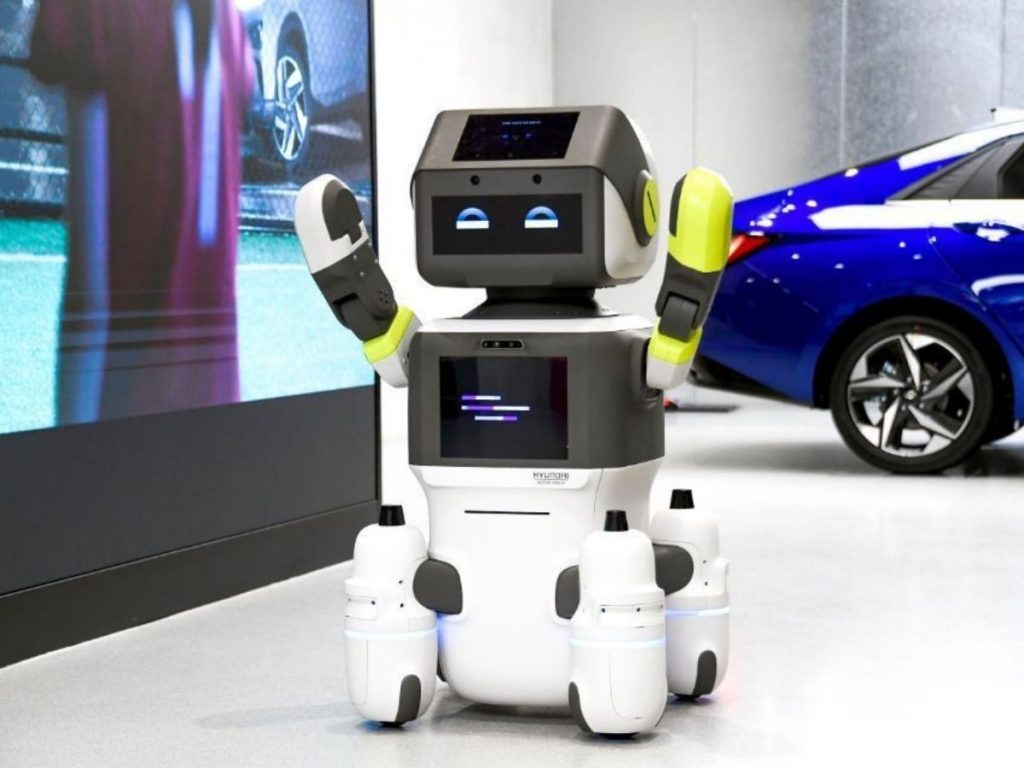 A disseminação desta nova tecnologia nos showrooms da Hyundai será favorecida pela recente aquisição da Boston Dynamics, já líder no setor de automação. Créditos: DealerLink