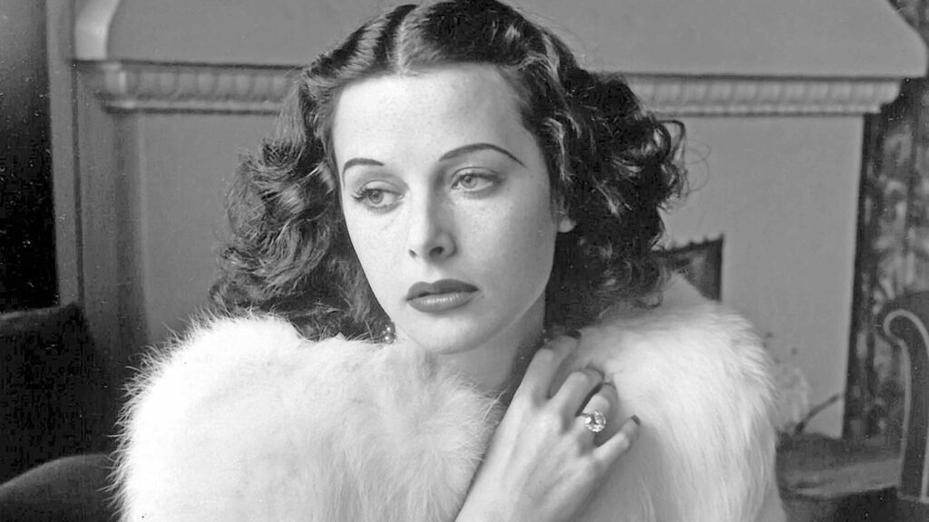 Hedy Lamarr em um de seus filmes. Fonte: Physics World