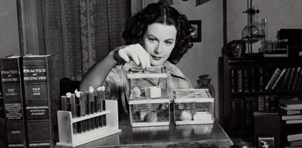 Hedy Lamarr wireless