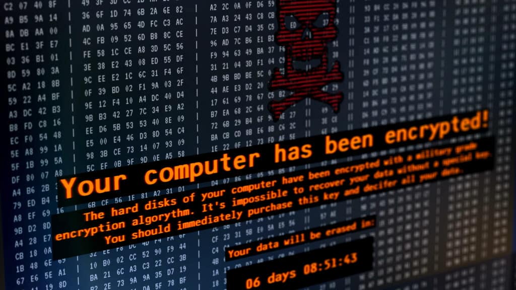 attacco hacker ransomware