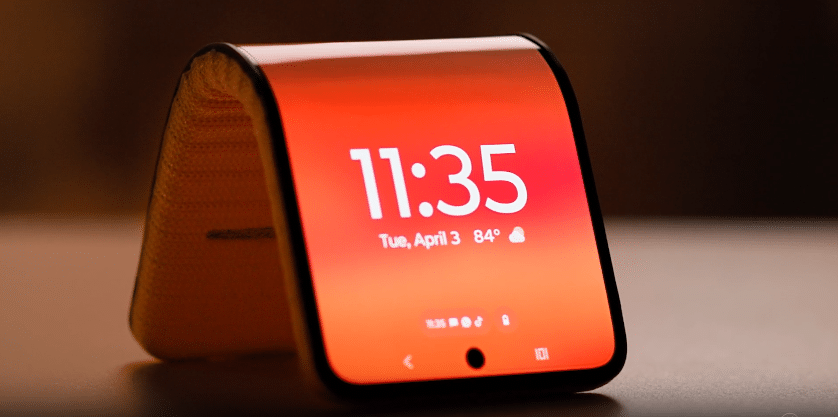 smartphone dobrável vestível motorola