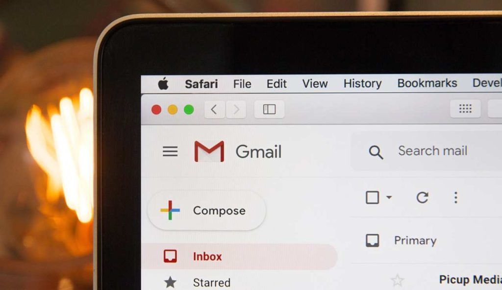 Schermata di Gmail (Pixabay)