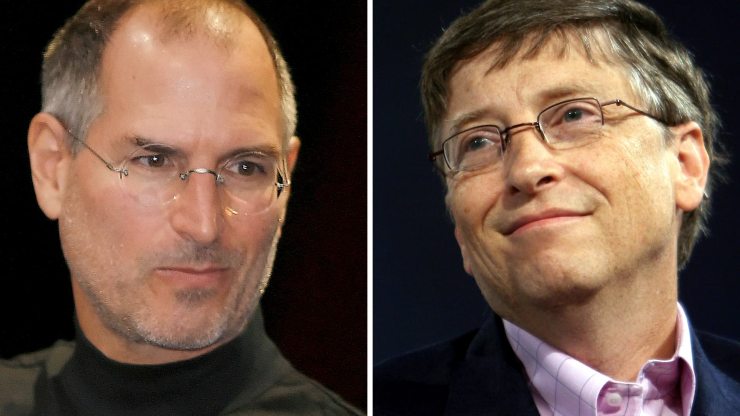 steve jobs e bill gates