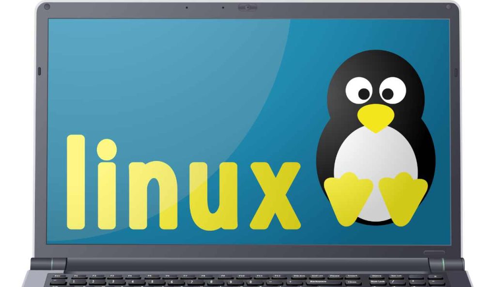 computer with operating system linux