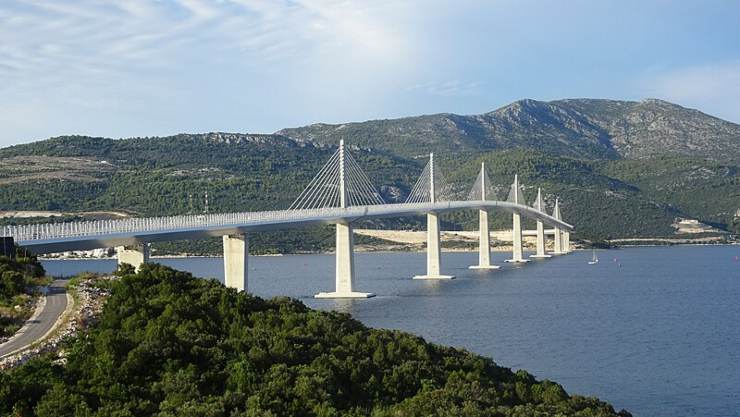 Ponte di Peljesac (Wikimedia Commons)