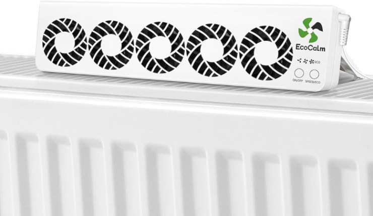 Ventilatore per radiatore Ecocalm (Amazon.it foto)