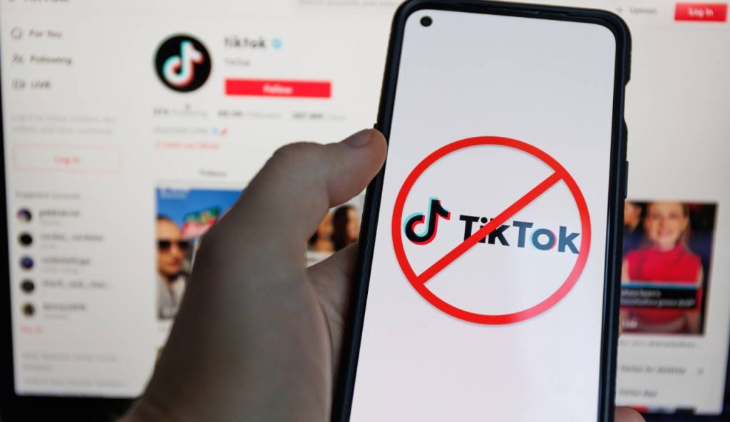 TikTok bannato e vietato