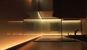 Cucina con LED