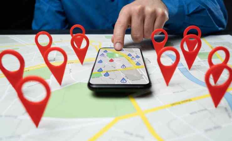 Google Maps posizione