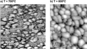 Immagini topografiche di film PMN-PT (ResearchGate foto)