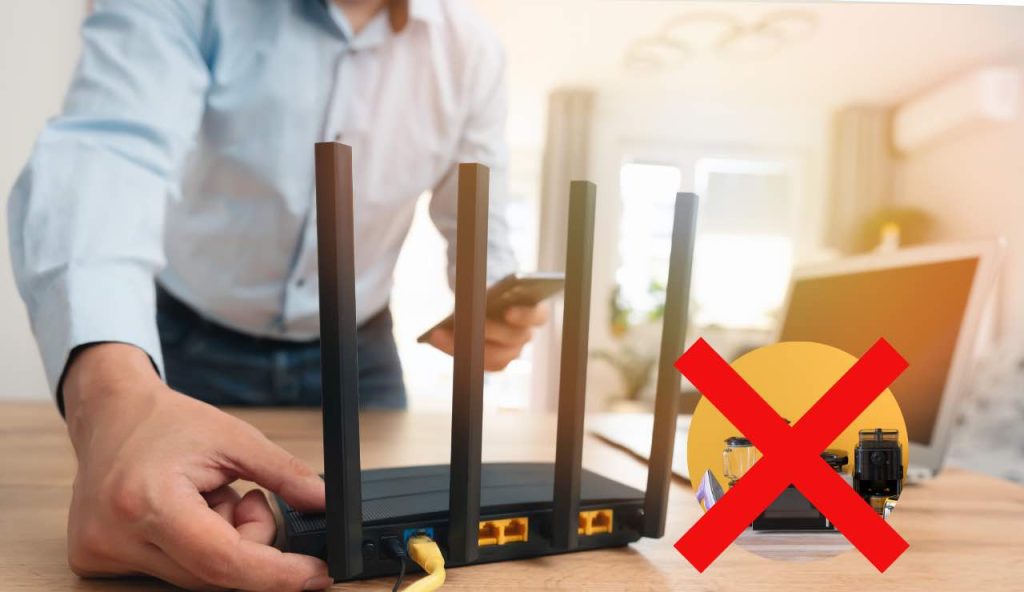 Attenzione a dove posizioni il router