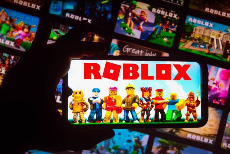 Roblox em smartphones